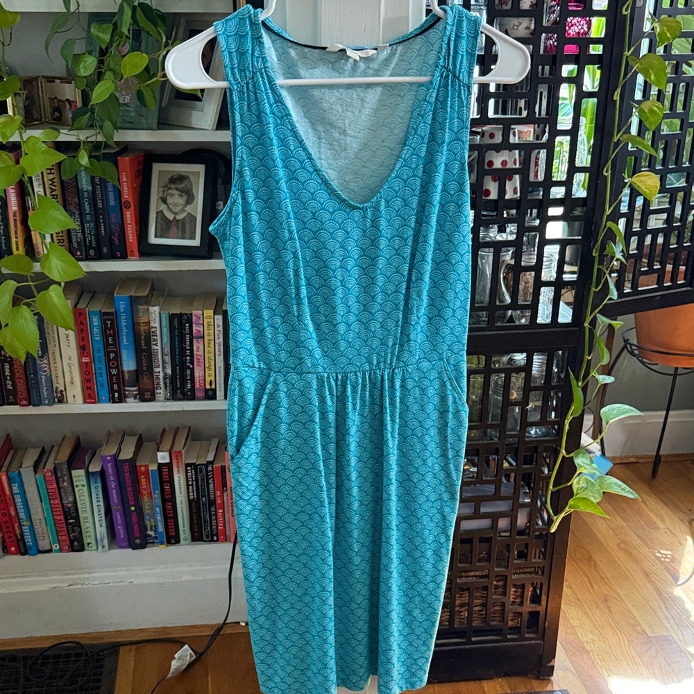 Boden Blue Sleeveless Dress